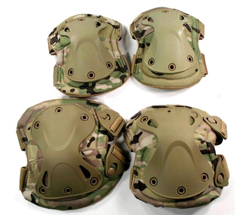 Наколенники и налокотники X-TAK (Multicam)