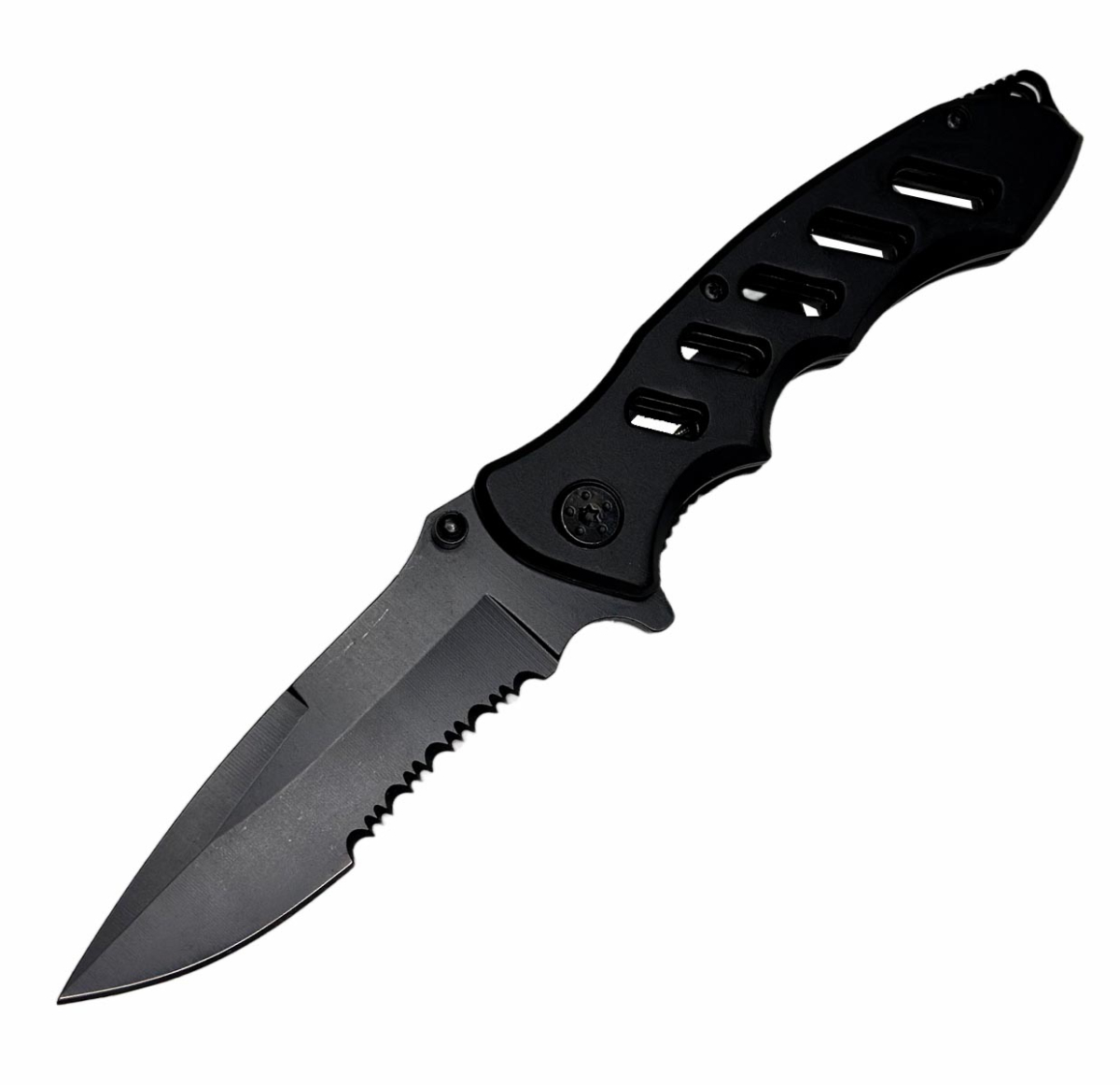 Нож складной Voenpro Black Titanium