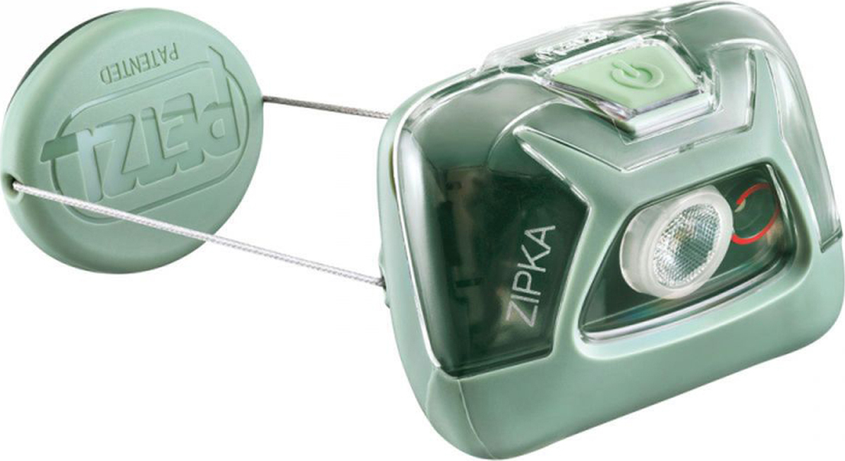Фонарь налобный Petzl Zipka зеленый E093GA01