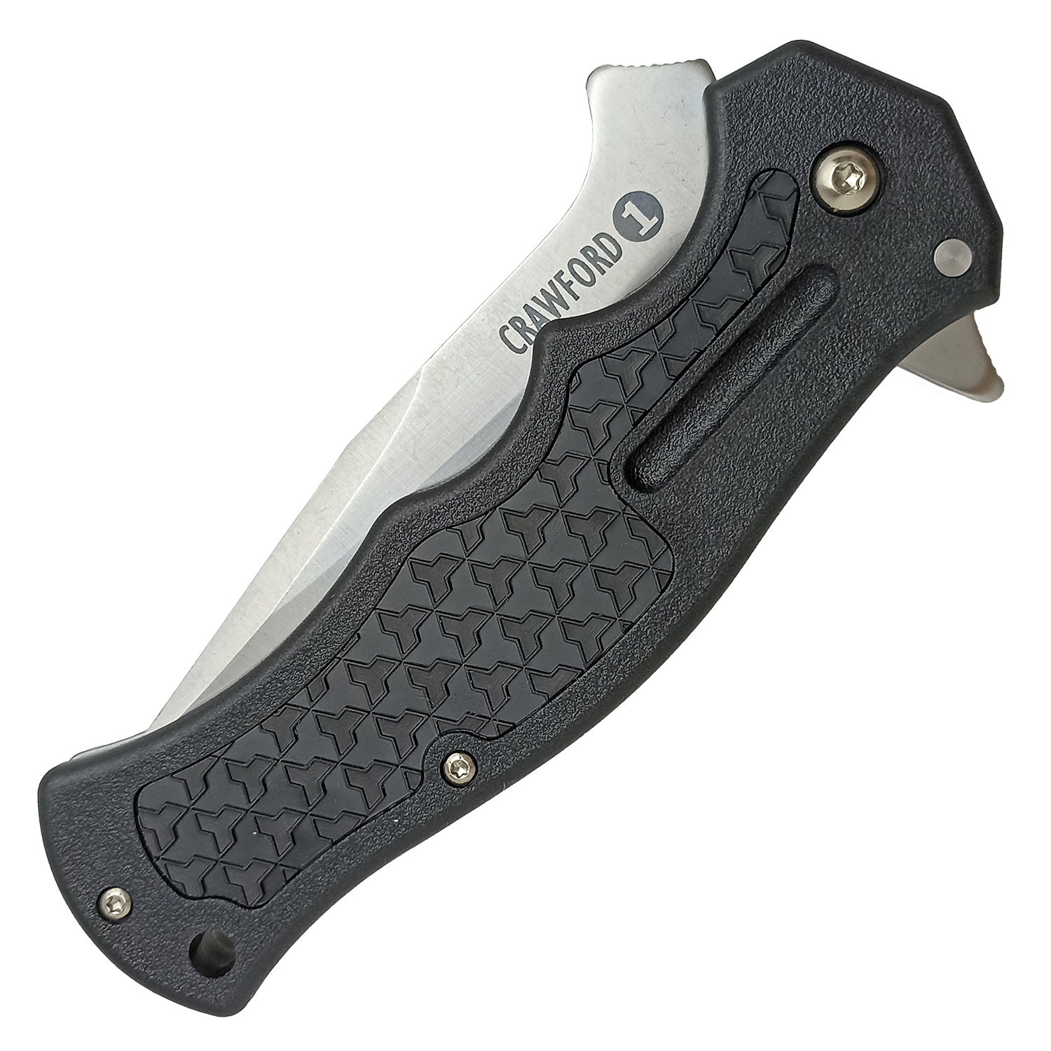 Нож Cold Steel "Crawford Model 1 Black" рукоять Zy-Ex, сталь German 4116