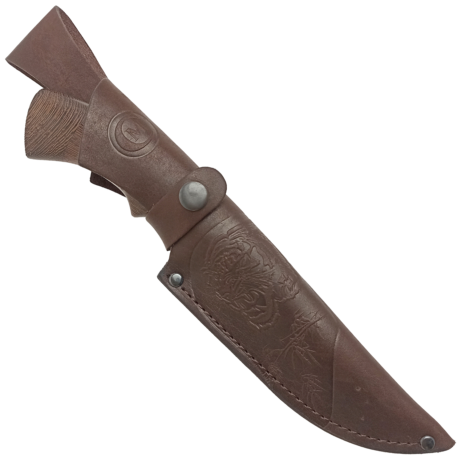 Нож Семина "Скиф", кованая сталь 95х18, венге, литье