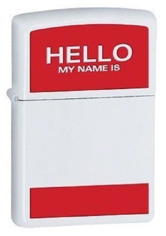 Зажигалка Zippo 24809 HELLO