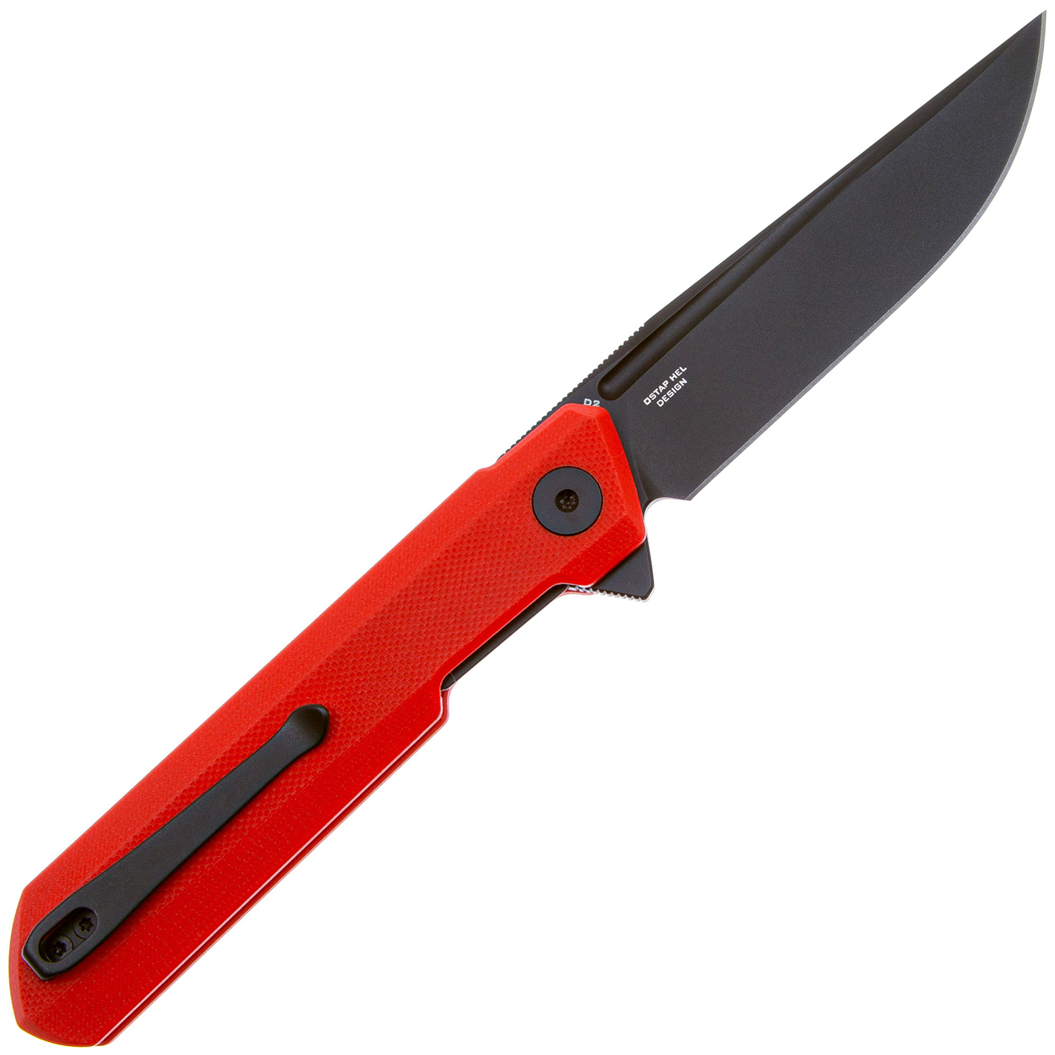 Нож складной Bestech Dundee BMK01L, красный, G10, черный D2