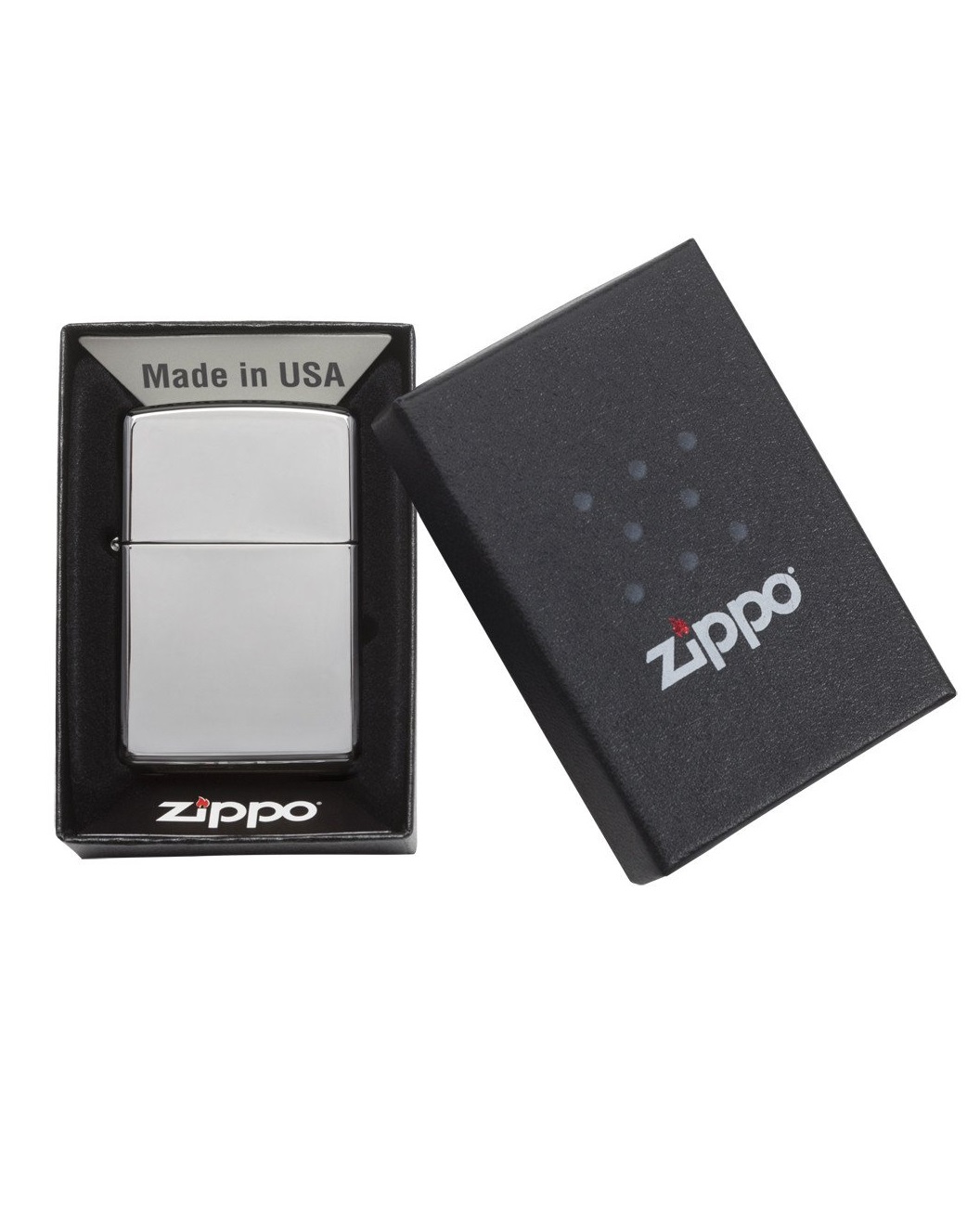 Зажигалка Zippo 250 High Polish Chrome