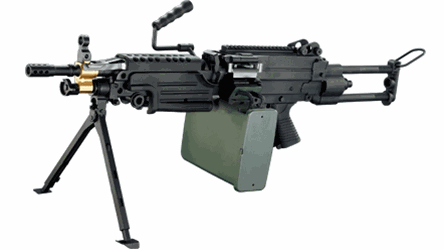 Модель пулемёта A&K M249 Para