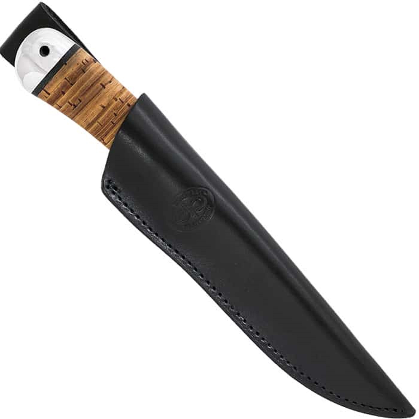 Нож "Лиса" береста, алюминий, ZDI 1016 Златоуст