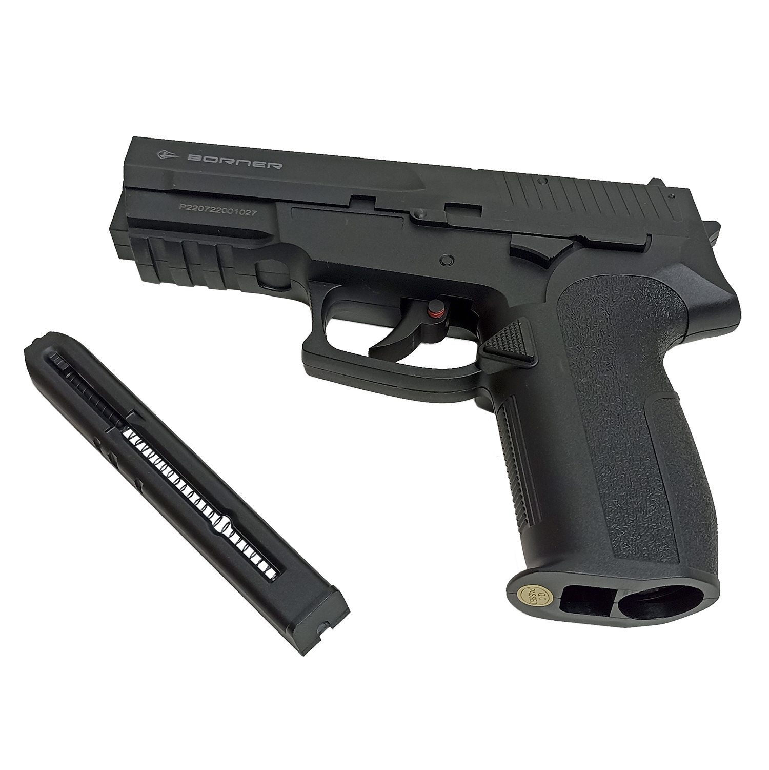 Пистолет пневматический Borner 2022, калибр 4,5 мм