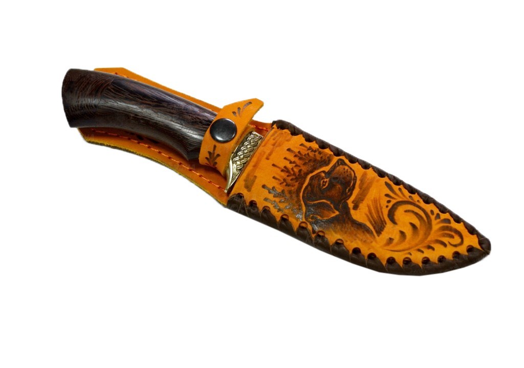 Нож Семина "Егерь" кованая сталь, 95х18, венге, литье