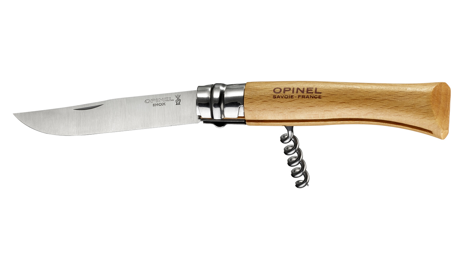 Нож Opinel №10 VRI со штопором (001410)