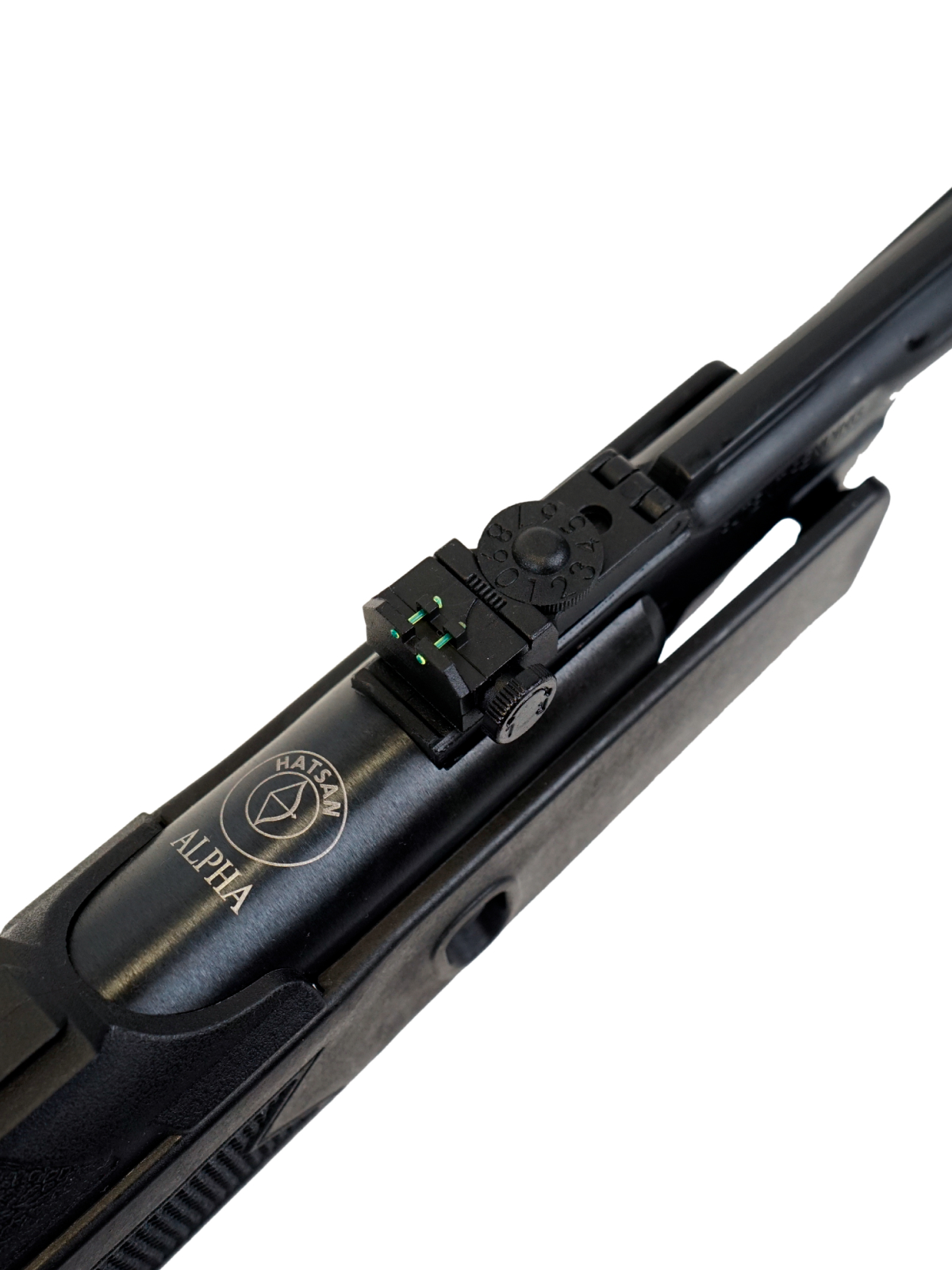 Винтовка пневматическая Hatsan Alpha калибр 6,35 мм (переломка, пластик)