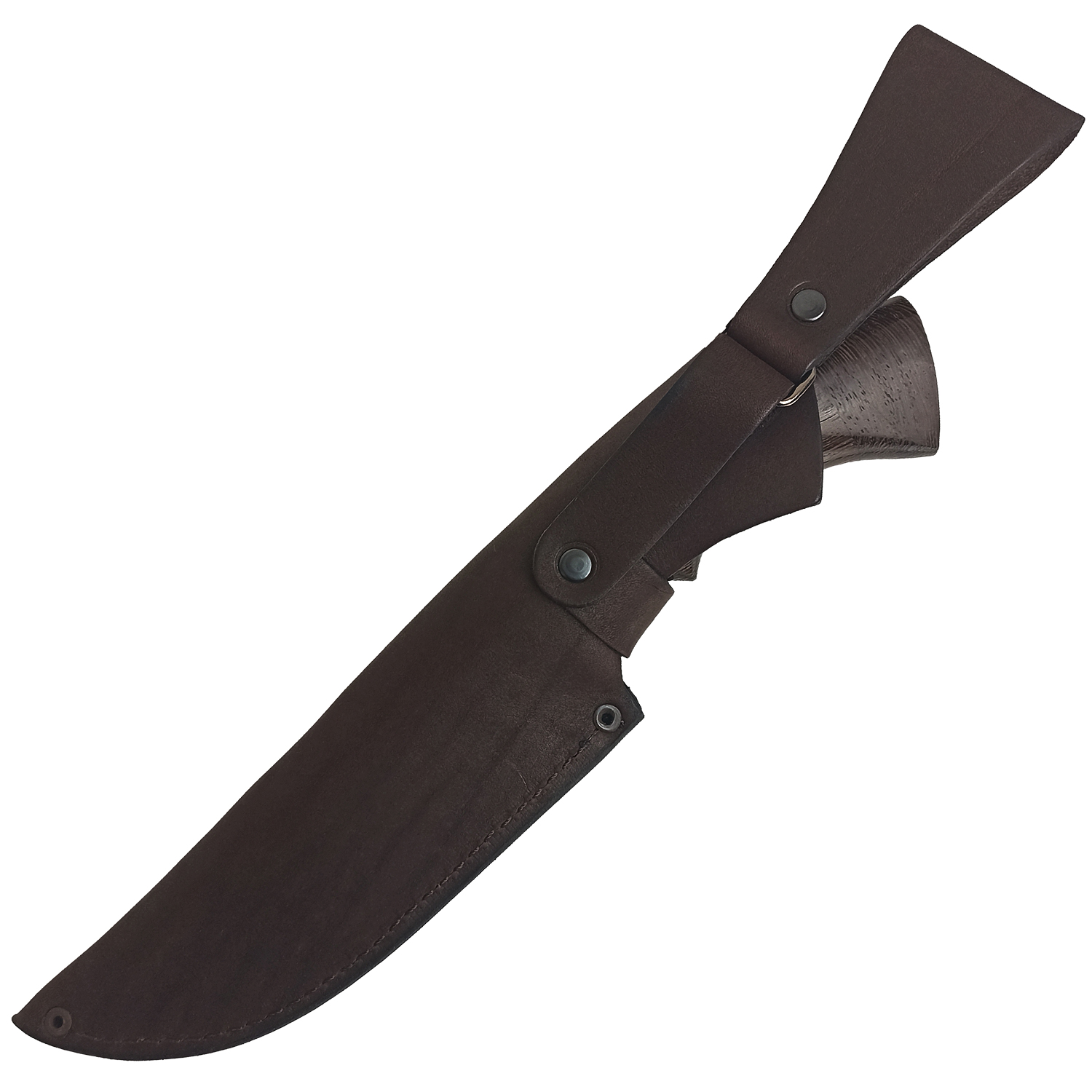 Нож Семина "Скиф", кованая сталь 95х18, со следами ковки, венге, литье
