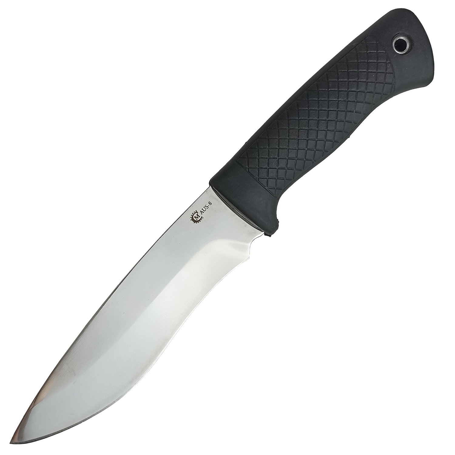 Нож "Близнец" сталь AUS-8, рукоять эластрон, Семина