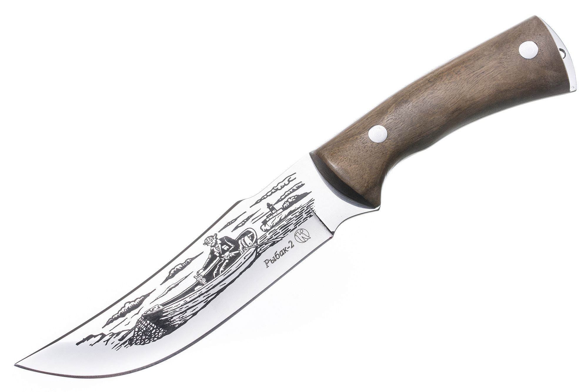 Нож Кизляр "Рыбак-2" 071101 сталь Sandvik12C27 артикул 05021