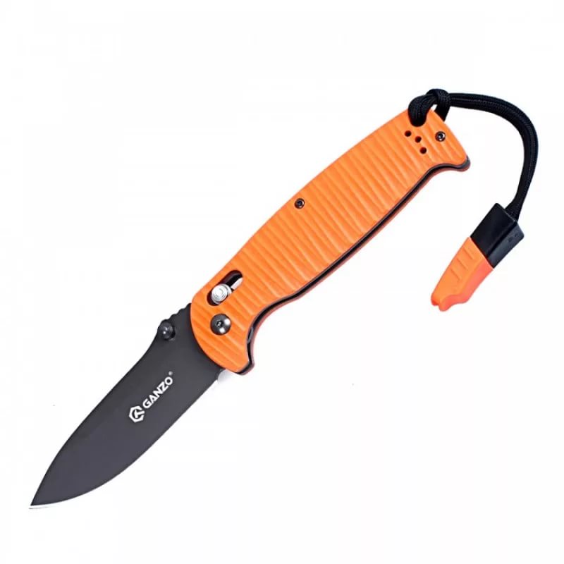 Нож складной туристический Ganzo G7413P-OR-WS