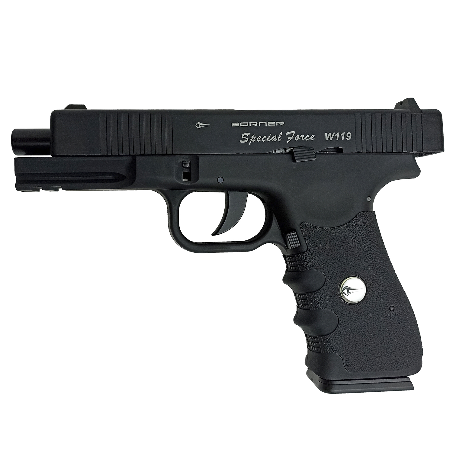 Пистолет пневматический Borner W119 (аналог Glock 17)
