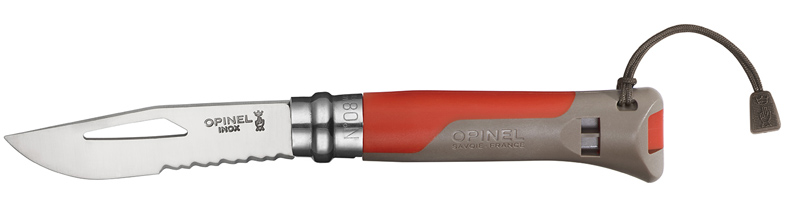 Нож Opinel № 8 OUTDOOR Earth Red