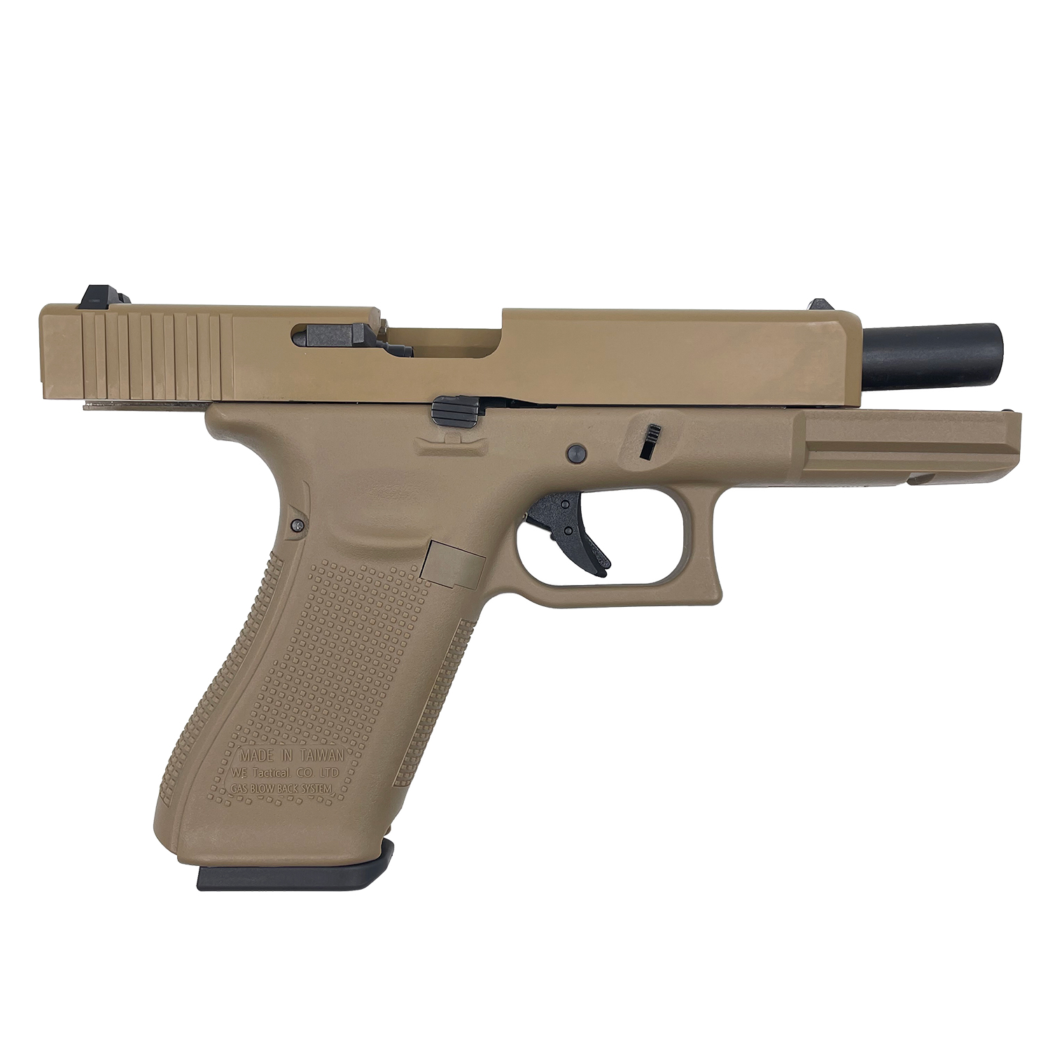 Пистолет страйкбольный (WE) Glock-17 gen5, WE-G001VB-TAN