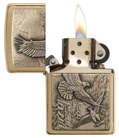 Зажигалка Zippo 20854 Where Eagless Dare