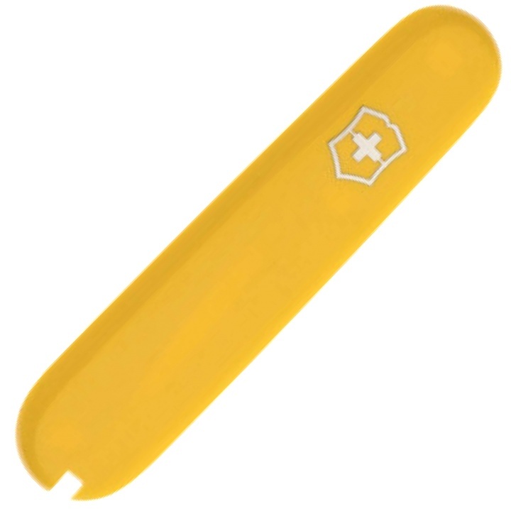 Передняя накладка для ножей Victorinox 91 мм, пластиковая, желтая