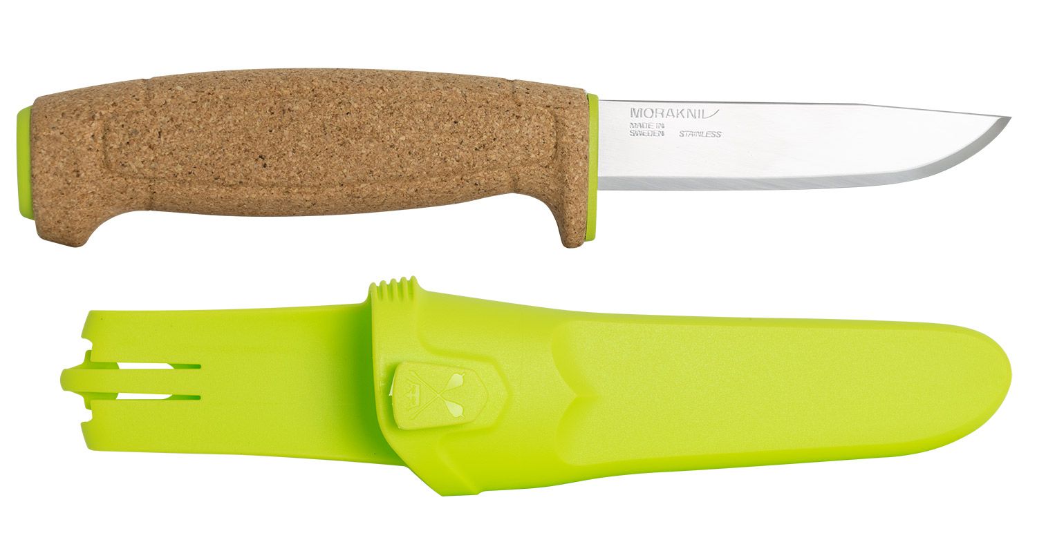 Нож Morakniv Floating Knife, нержавейка, пробковая рукоять 13686
