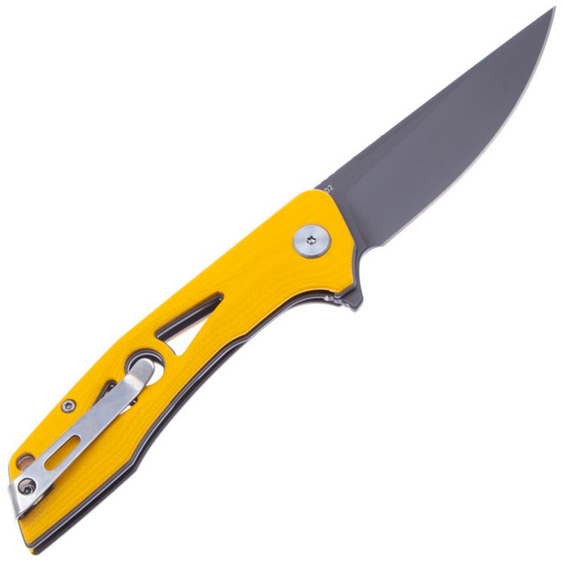 Нож складной Bestech Eye of Ra BG23C, желтый, G10, D2