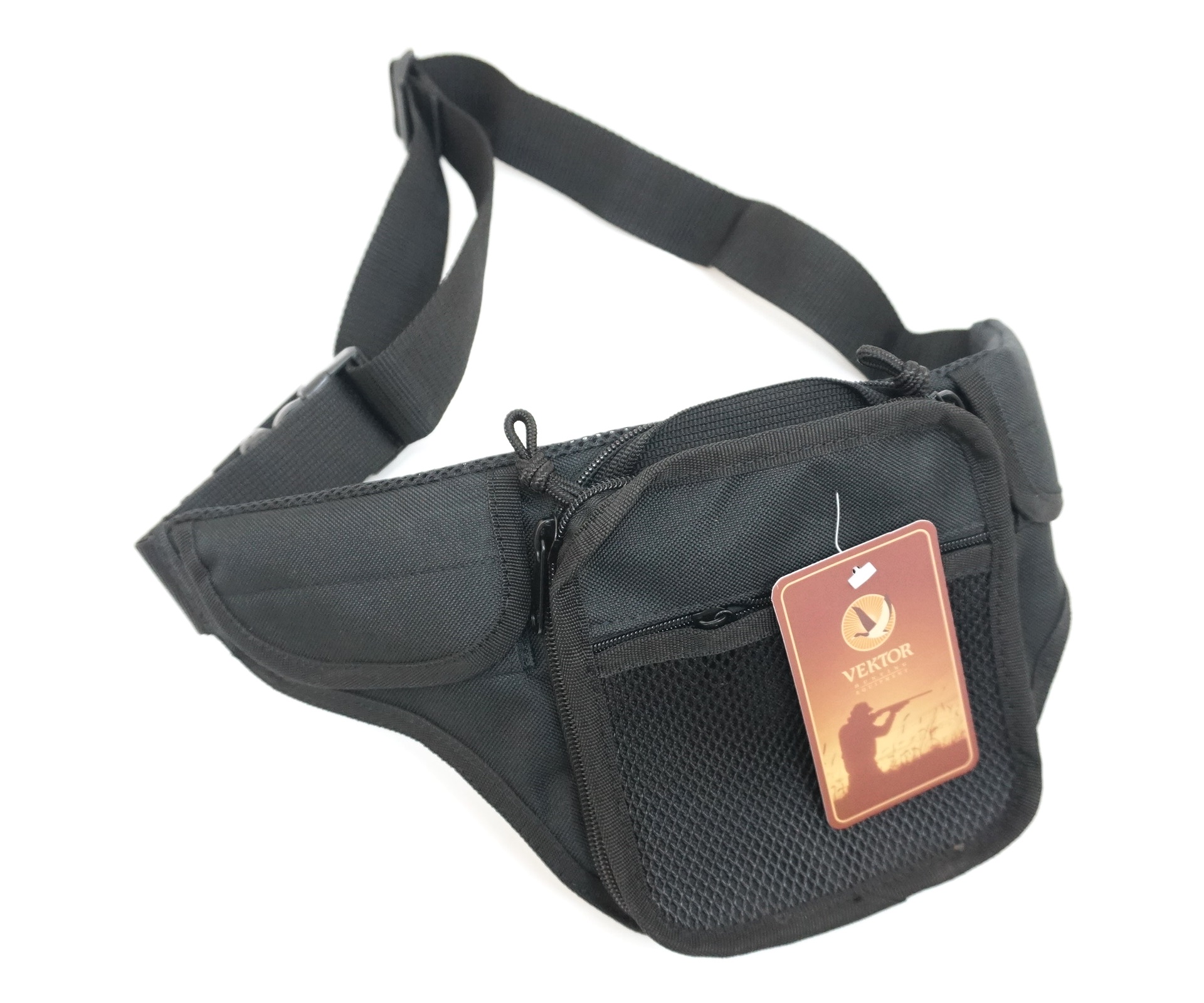 Сумка поясная VEKTOR для пистолетов Т10, ПЯ, Глок 19