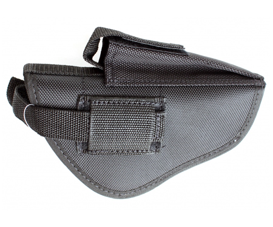 Кобура VEKTOR универсальная для Т10, ПЯ, Глок-19 с карманом под магазин