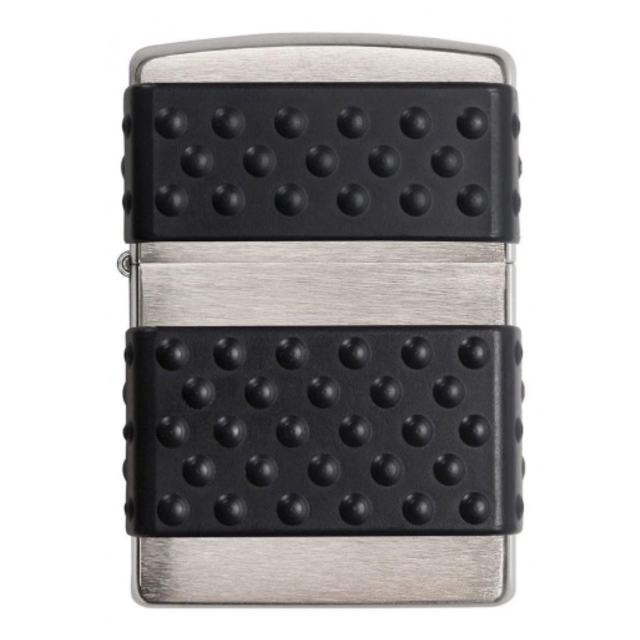 Зажигалка Zippo 200 ZP Brushed Chrome Zip Guard