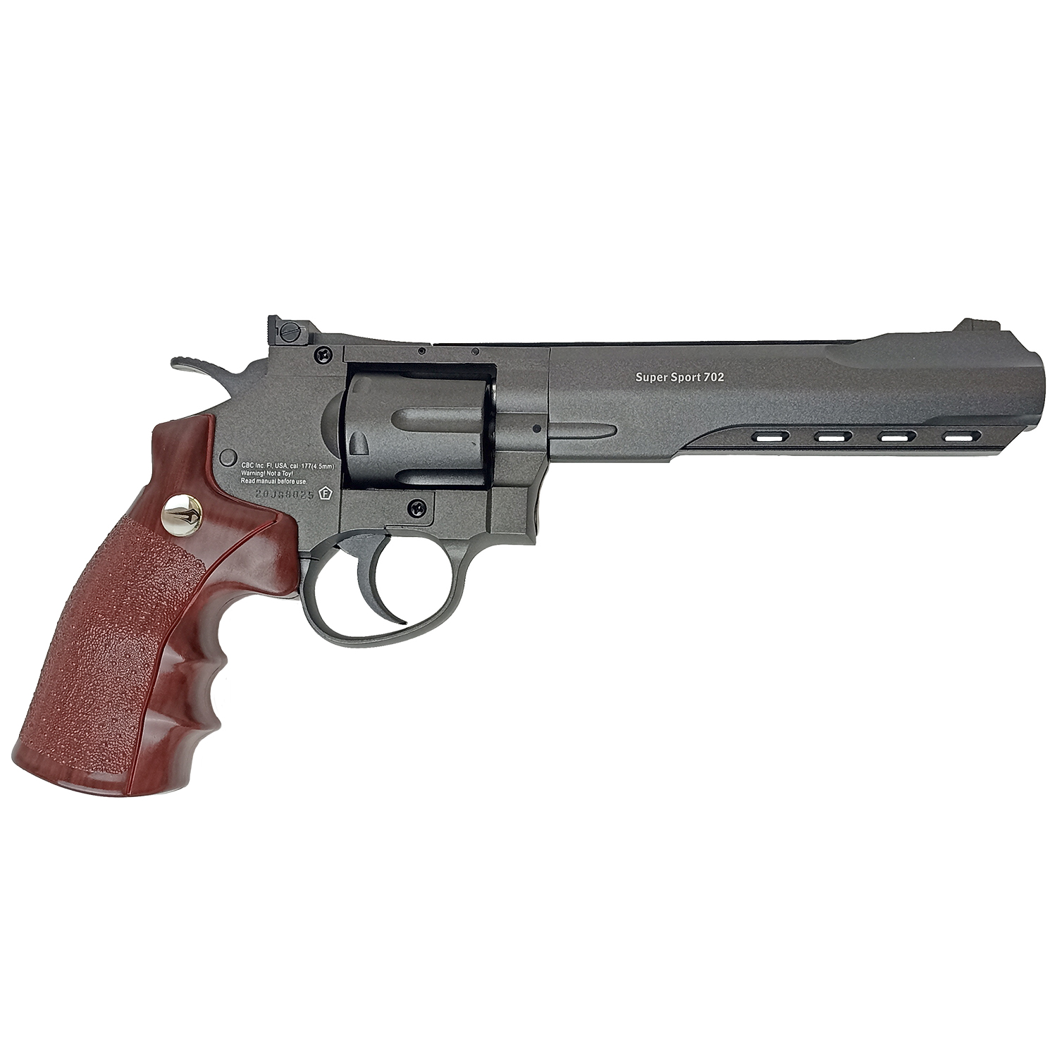 Пневматический револьвер Borner Super Sport 702 (Smith&Wesson), калибр 4,5 мм