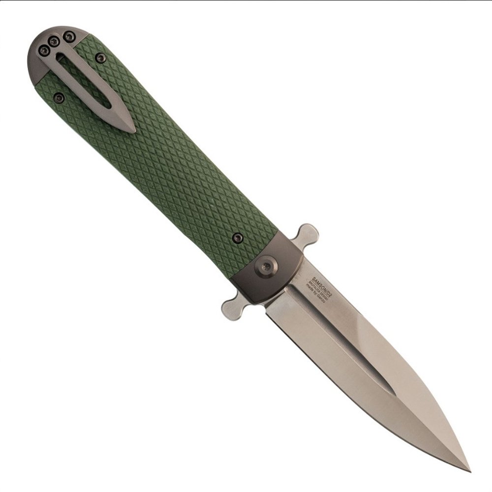 Нож Adimanti Samson by Ganzo (Brutalica design) Samson-GR зеленый