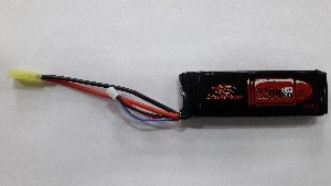 АКБ StormPower 2200mAh 7.4V 20C 101x35x16.5 mm AUG, приклад весло, G36, М-серия цевье