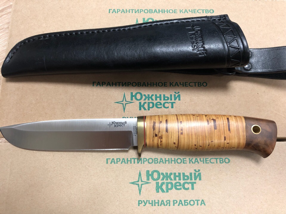 Нож Южный крест Кречет 151.5202 (Береста, N690)