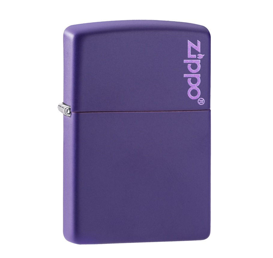 Зажигалка Zippo 237ZL Purple Matte Logo