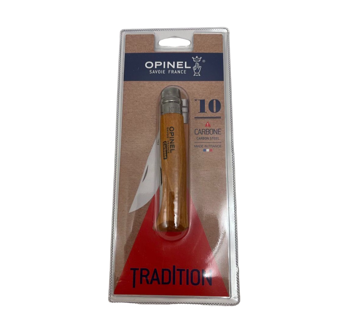Нож Opinel №10 VRN в блистере (000403)