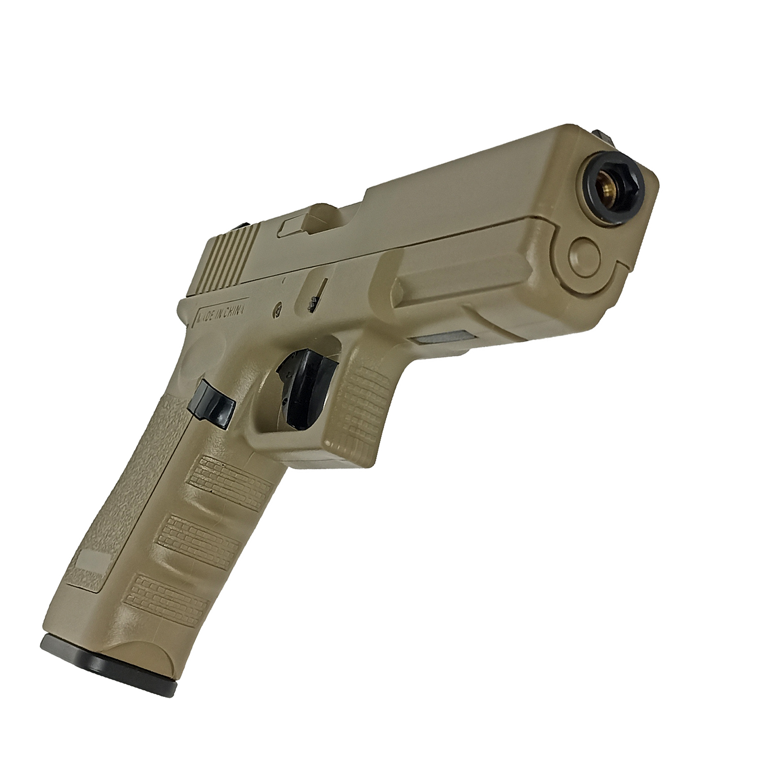 Пистолет страйкбольный (Cyma) CM030(TN) Glock 18C TAN