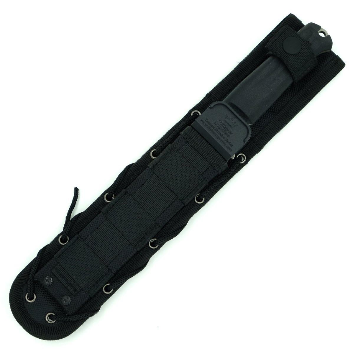 Нож Kizlyar Supreme Alpha D2 TW (Tacwash, черная рукоять)