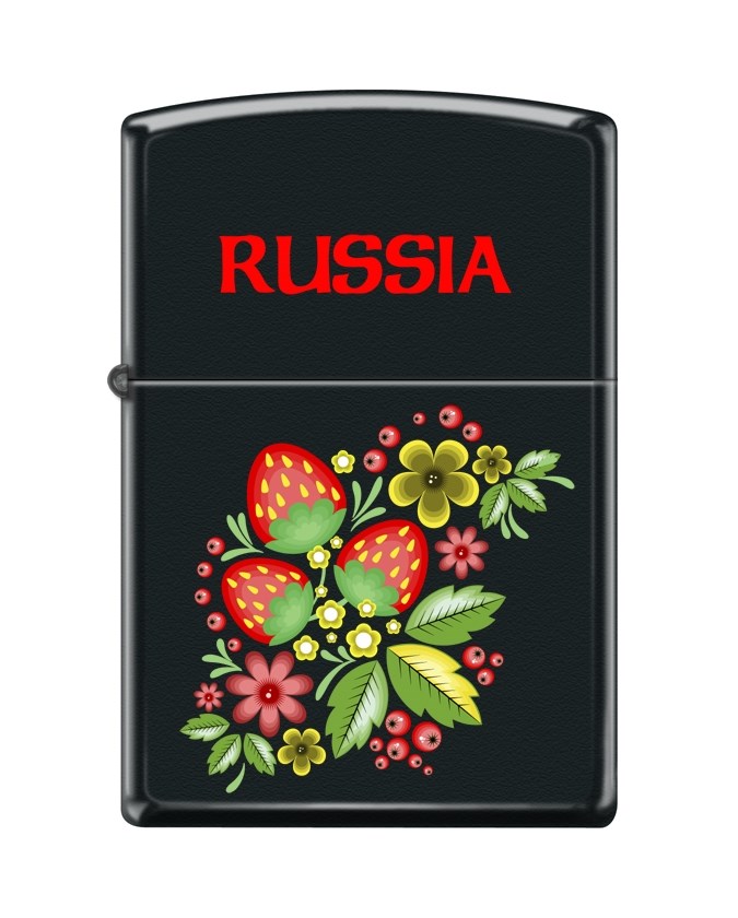 Зажигалка Zippo 218 RUSSIAN KHOKHLOMA