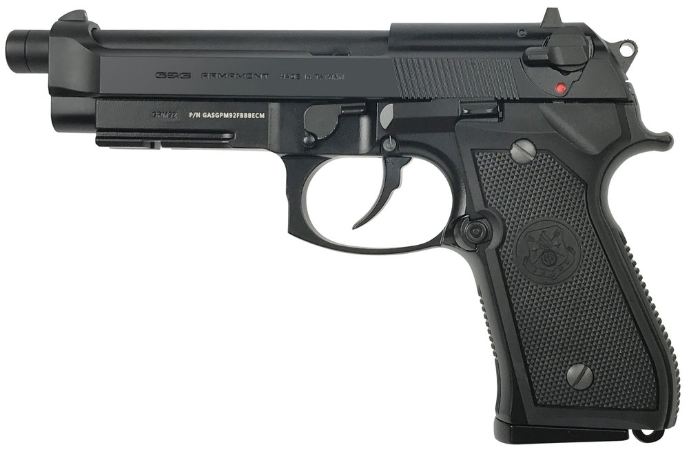 Пистолет страйкбольный (G&G) BERETTA GPM92 GP2 (EU), металл, GAS-M92-GP2-BBB-ECM