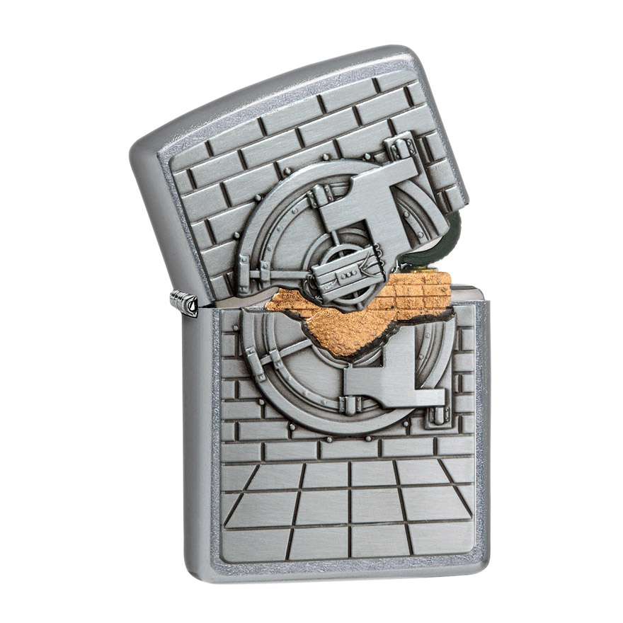 Зажигалка Zippo 29555 Safe with Gold Cash Surprise