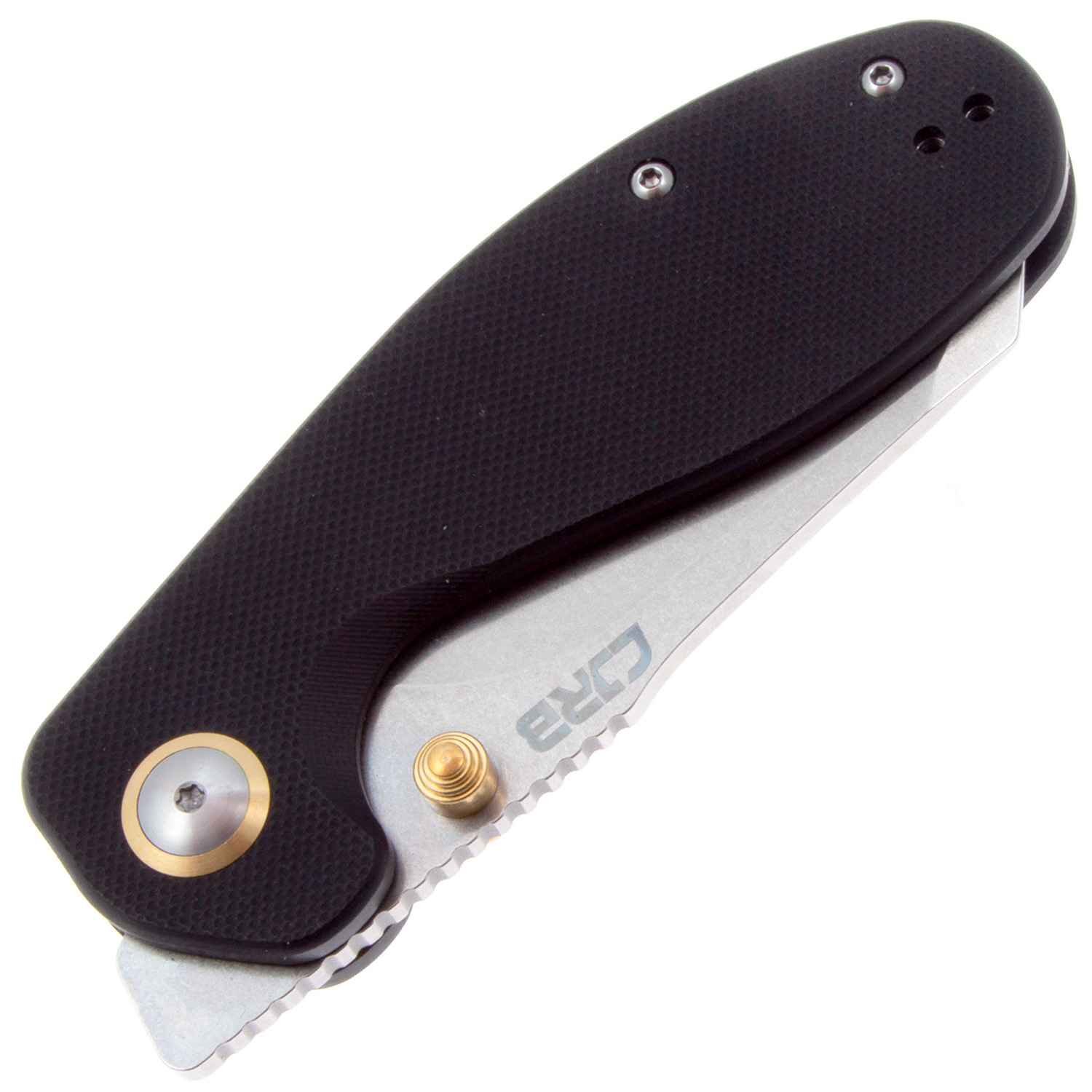 Нож CJRB More Maileah J1918L-BK, рукоять черная G10, AR-RPM9