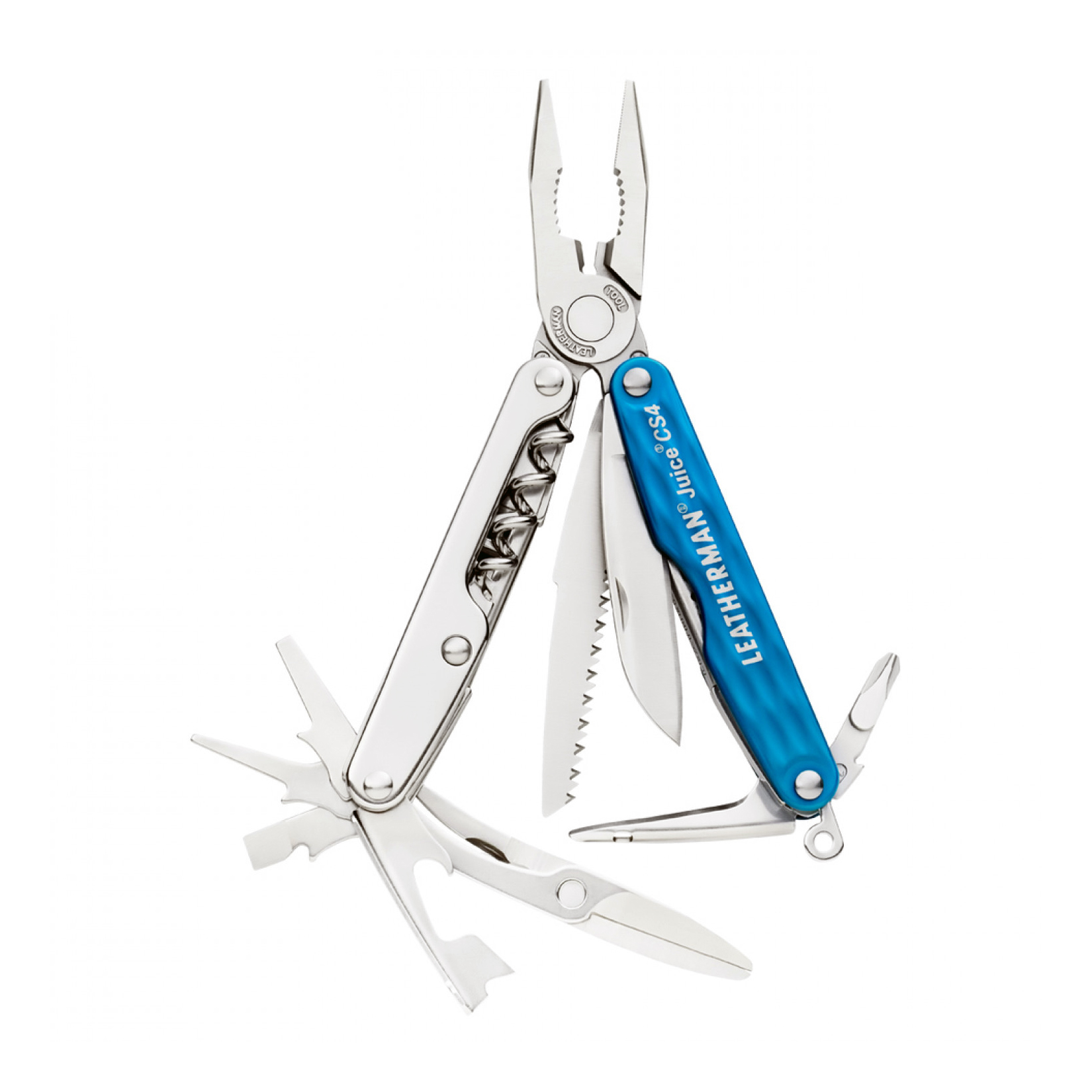 Мультиинструмент Leatherman Juice Сs4 голубой