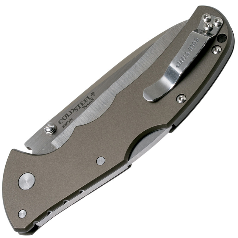 Нож Cold Steel "Code 4" складной, сталь S35VN, spear point, aluminium