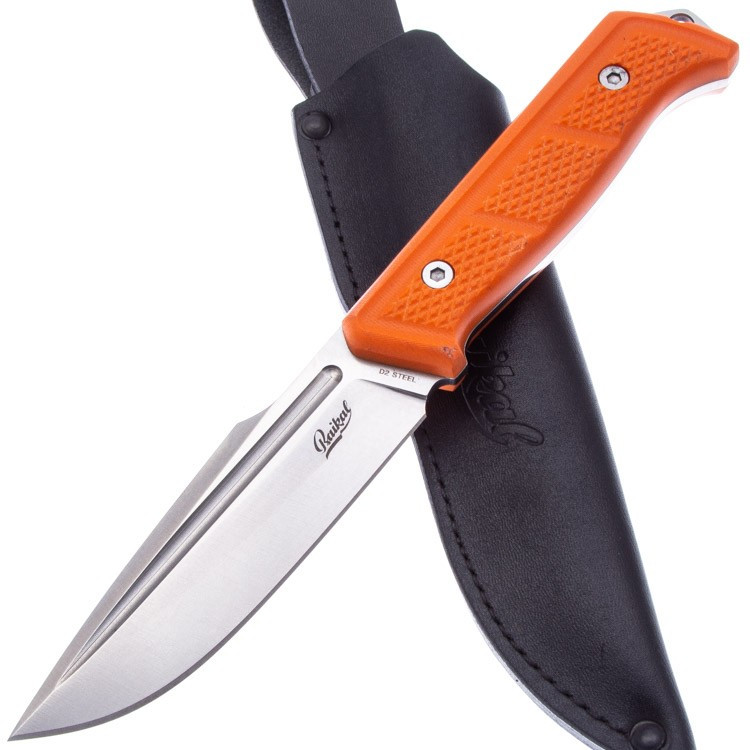 Нож Kizlyar Supreme Baikal D2 SW (Stonewash, рукоять G10)