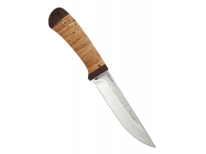 Нож АиР "Лиса" береста, 95х18, Златоуст