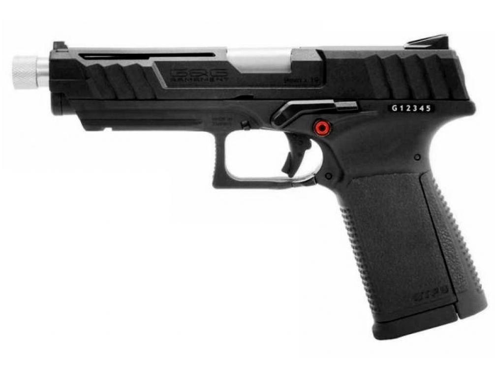 Пистолет страйкбольный (G&G) GTP 9, металл, пластик, GAS-GPM-TP9-BBB-ECM