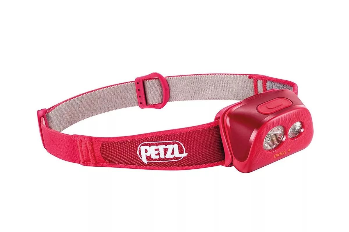 Фонарь налобный Petzl Tikka + розовый