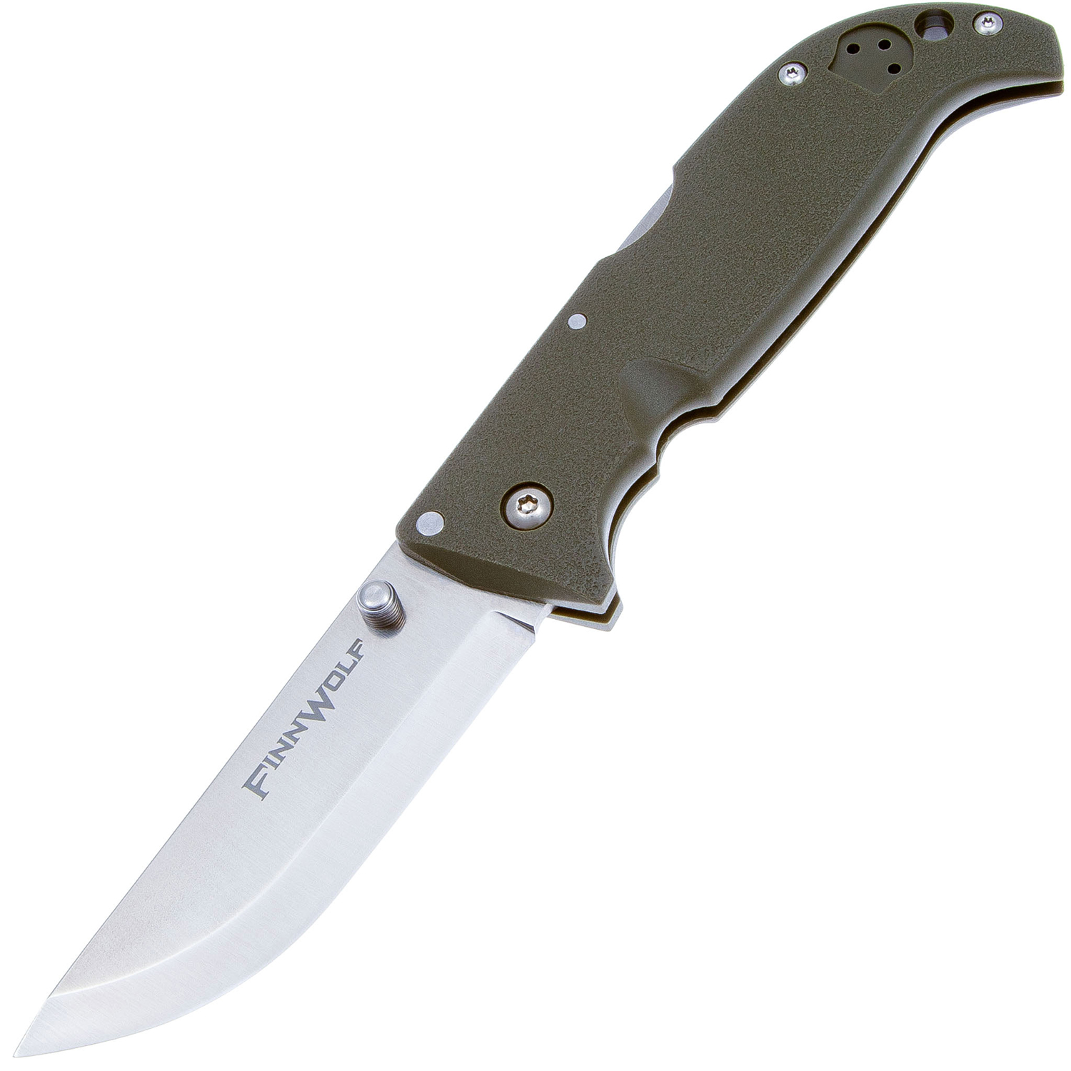 Нож Cold Steel "Finn Wolf" AUS-8, рукоять Griv-Ex, Green, 20NPF