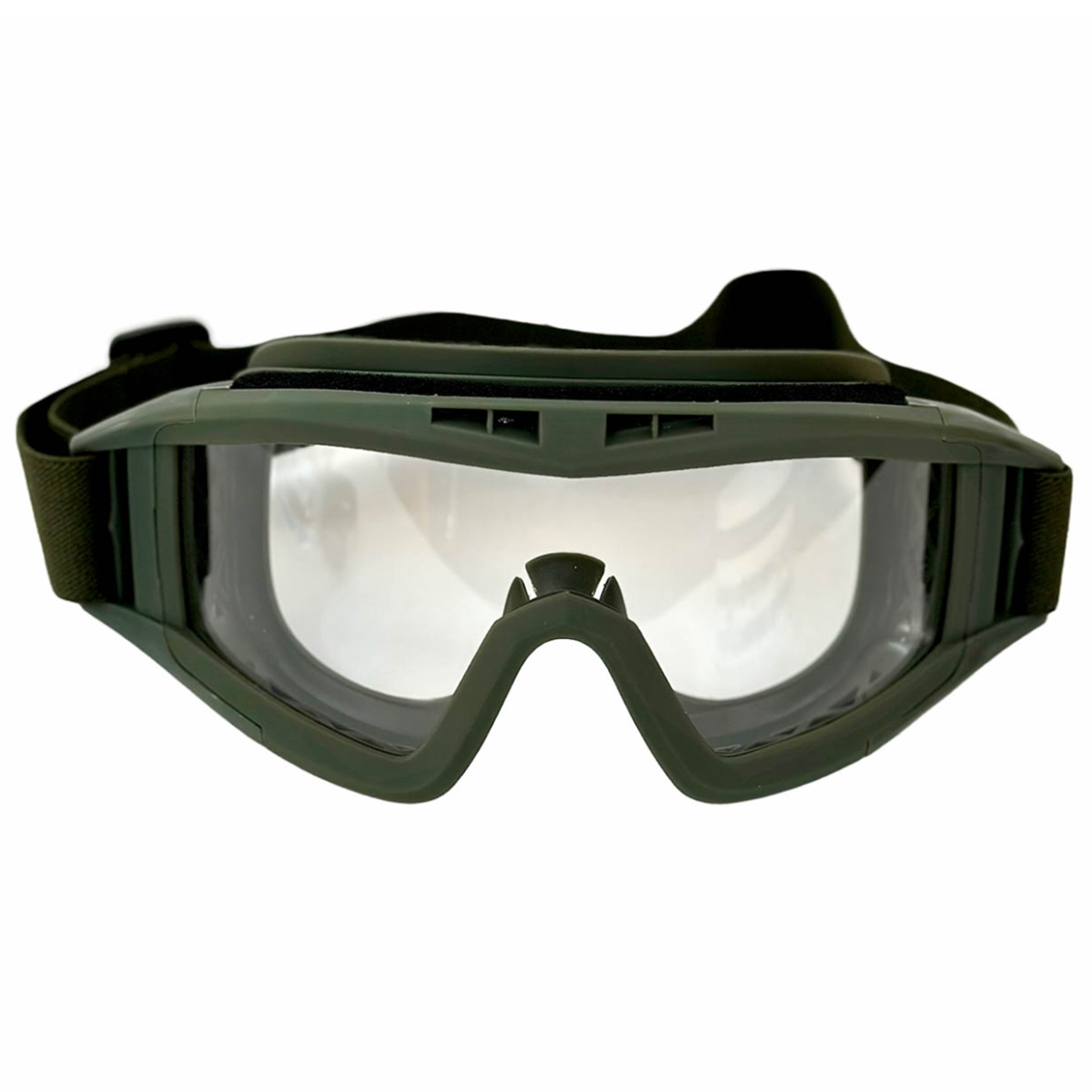 Тактические очки Voenpro BP-1062, олива, прозрачные