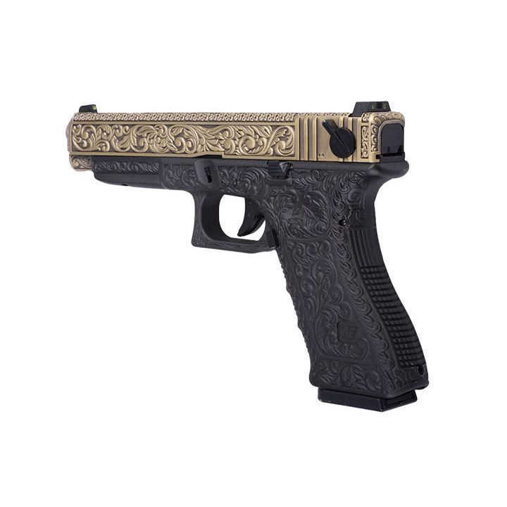 Пистолет страйкбольный (WE) Glock-35 gen, WE-G009BOX-BR