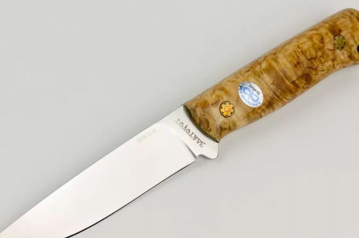 Нож "Стриж" ЦМ, карельская береза, 95х18 Златоуст